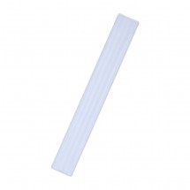 Snap-Armband Clacky 22 cm weiß